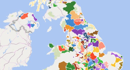Parlimentary Constituencies containing photonics businesses
