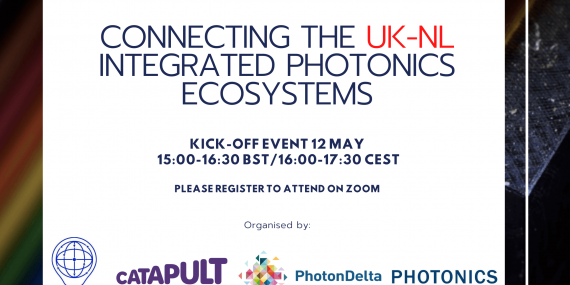 Connecting the UK-NL integrated photonics ecosystems 12 May 15-16:30 BST